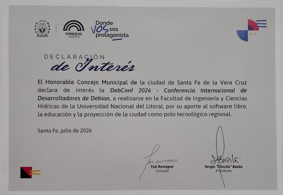 Declaración de Interés